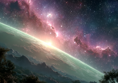 宇宙空间景象