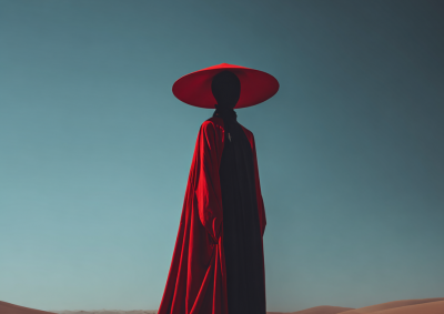 一个外星人的身影