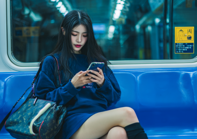 韩国时髦女性