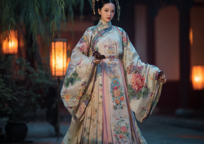 MidJourney生成陈圆圆全身像提示词