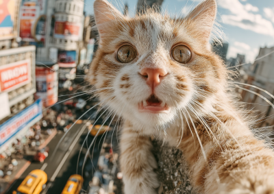 橙色虎斑猫