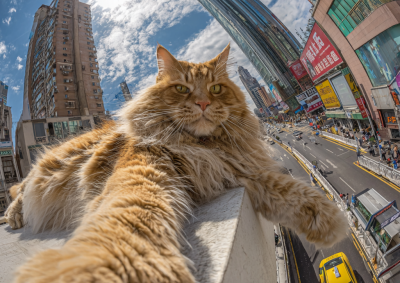 橙色虎斑猫