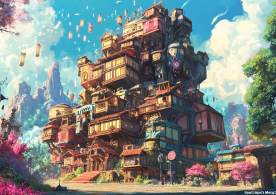充满奇幻色彩的现代建筑