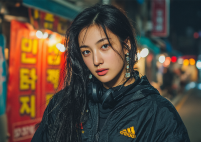 漂亮韩国女孩