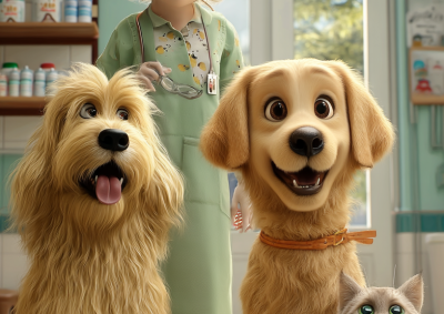 动物们的插画风格