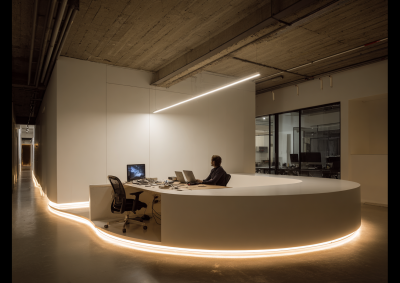 室内室外的风光