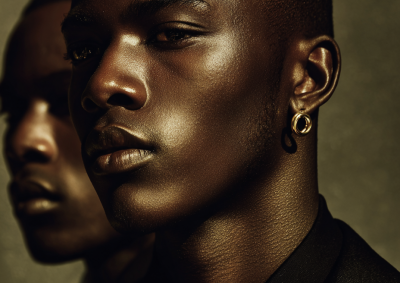 人物炫彩摄影效果图