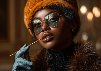 美女的绘画版写真照