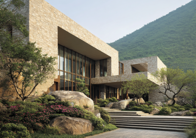 别墅外观 超豪华设计