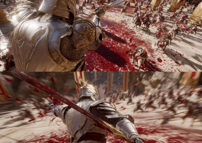 AI生成的游戏角色