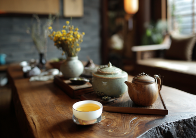 室内茶几和卧室风格